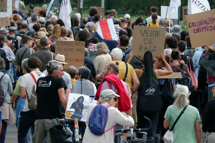 Verte de rage