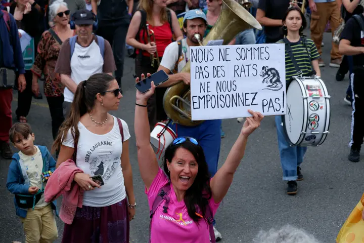 Nous ne sommes pas des rats ne nous empoisonnez pas !